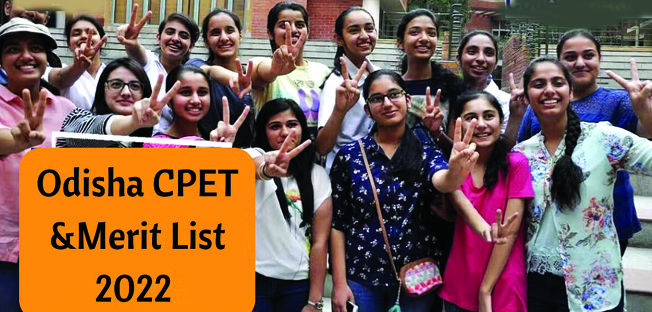 Odisha CPET and Merit list