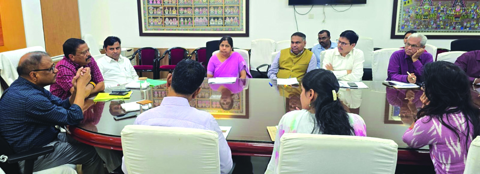 Jharsuguda development meeting by Shri Pujari