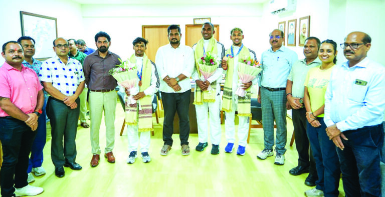 Sports persons felicitated