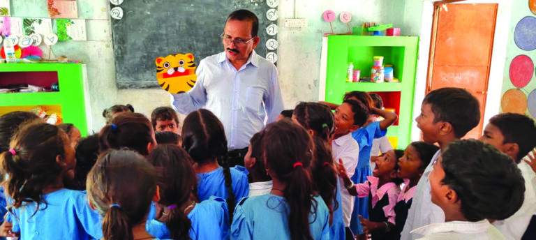National award to teacher Basant Rana
