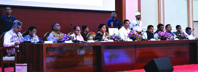 Panchayatiraj review at Raj Bhawan