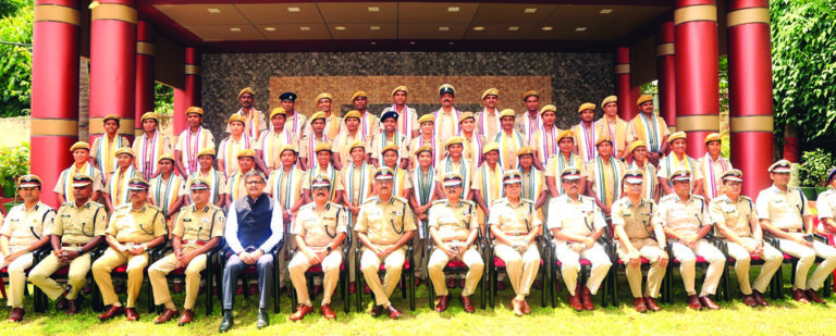 Police sports persons felicitated