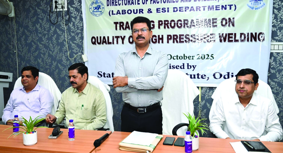 High Pressure Welding workshop