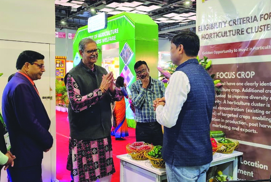 K V Singhdeo at Odisha pavillion