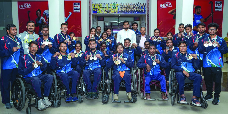 Odisha's success in para athletics