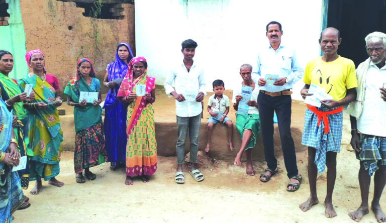 Voter information paper distributed in Nuapada