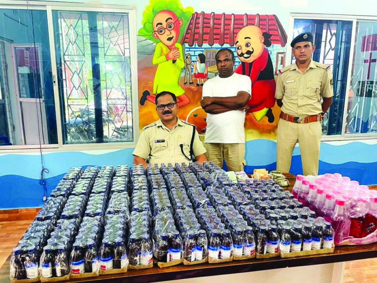 Action against cough syrup