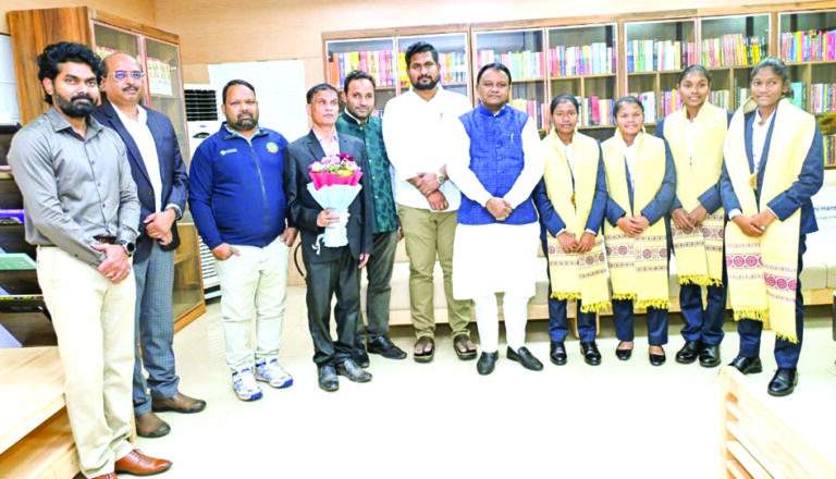 Visually challenged Odisha T 20 players felicitated