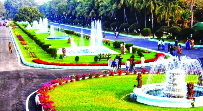 Odisha Governor House flower show