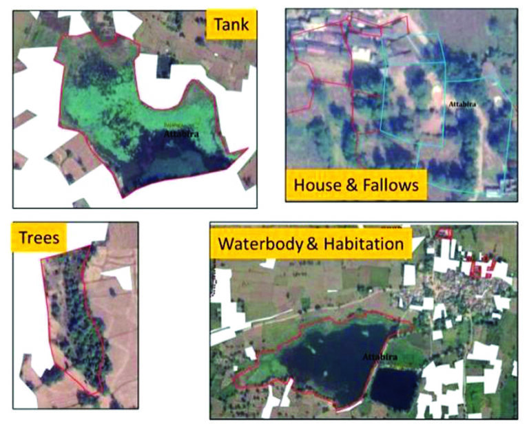 Satellite survey of Paddy fields