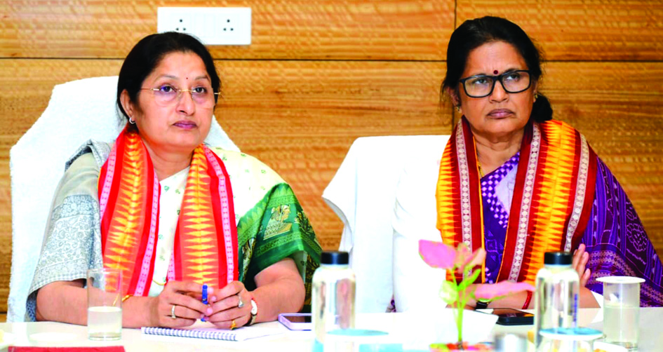 Review meeting of Women and Child Development dept