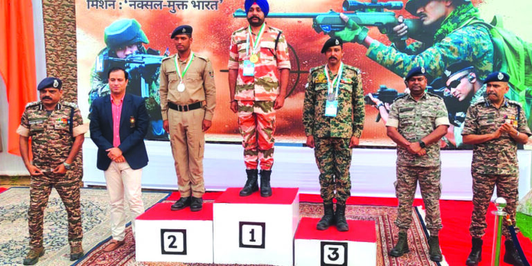Medal to Odisha Police in Shooting