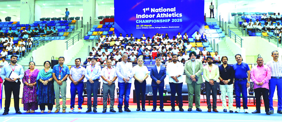 National Indoor Athletic Championship At Kalinga Stadium