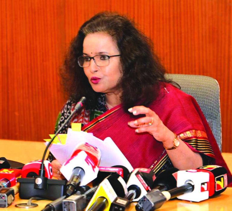 National Women Commission review meeting breifing