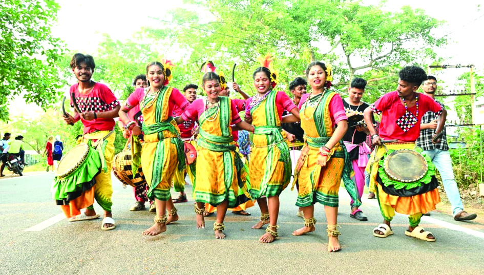 Odisha Folk culture show at Pipili