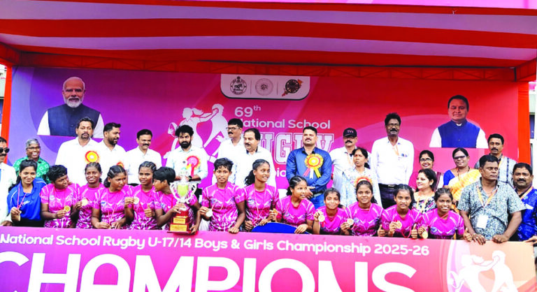 Odisha girls Rugby champion