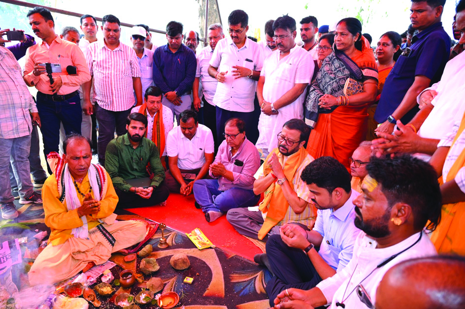 Foundation stone laid for projects at Brajarajnagar