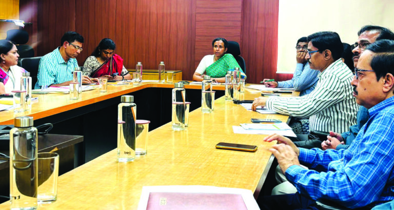 Health department review meeting
