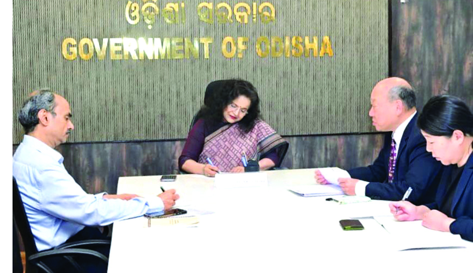 Meeting of Odisha CS with JapanConsul General