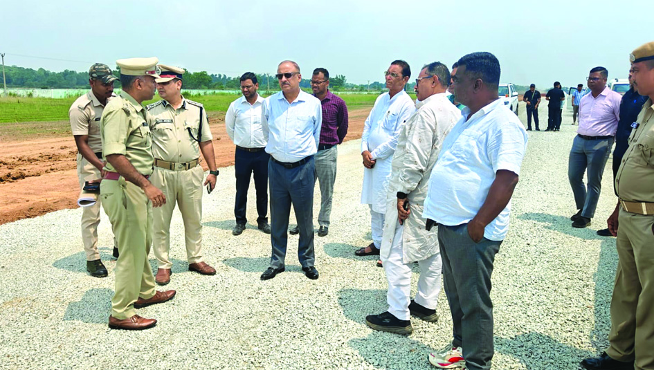 Reveiw by DGP before President's visit to Mayurbhanj