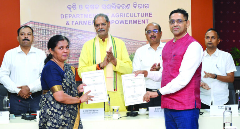 Agri dept signs MoU with 4 corporations