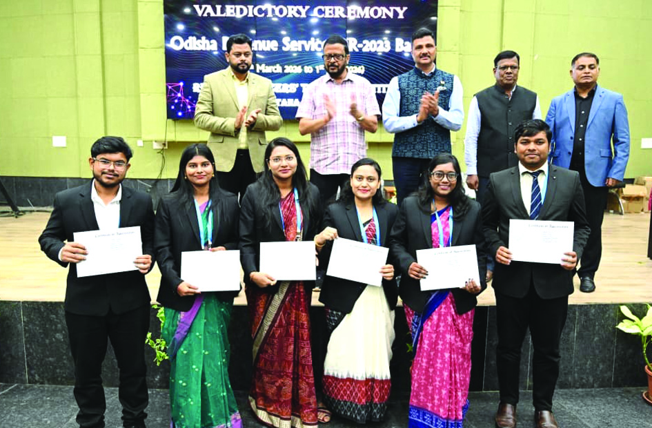 Odisha Revenue Service Valedictory ceremony
