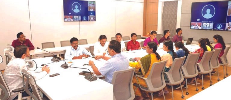 Revenue and Deaster management departments review meting