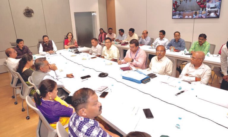Revenue Minister reviewed Rain and Flood damages