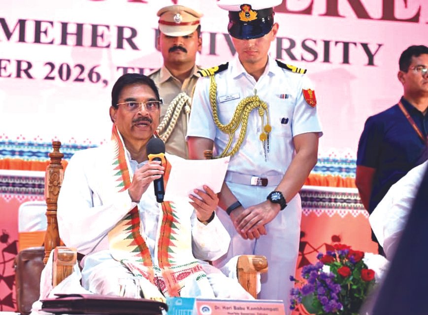 Governor in Sambalpur University convovation