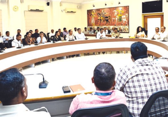 Preparatory meeting for PM and President visit