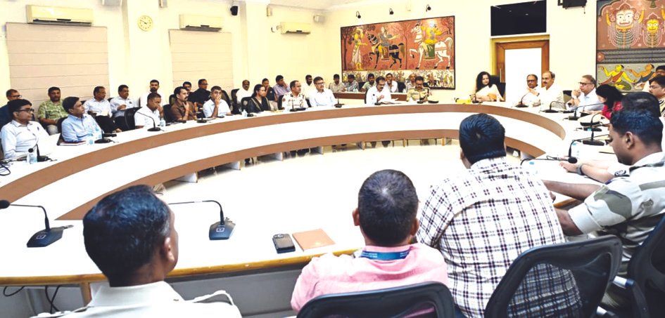 Preparatory meeting for PM and President visit