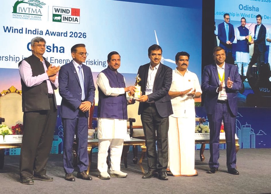 Wind India Award to Odisha